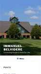 Mobile Screenshot of immanuelbelvidere.org